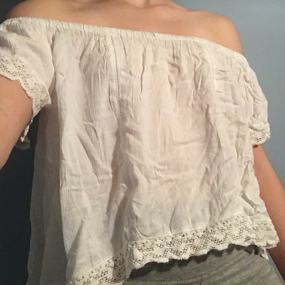 Off the shoulder top